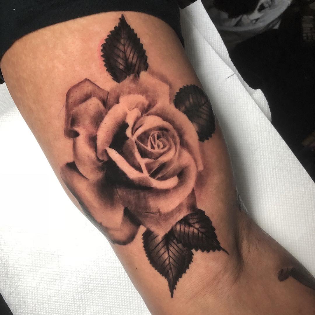 Tattoo by @dalton_king_tattoos β realism, black_and_grey