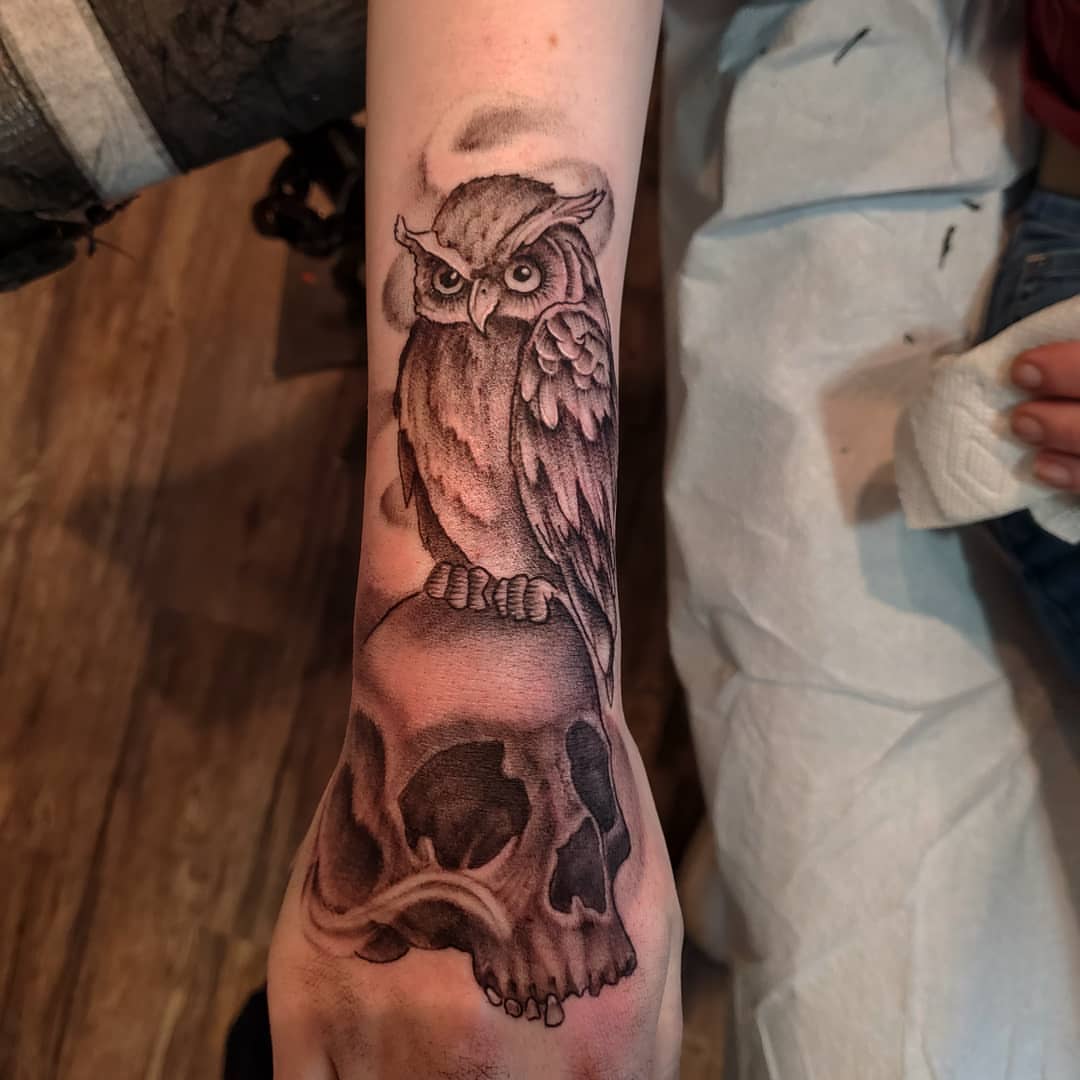 Tattoo by @mikedellerba — realism, black_and_grey