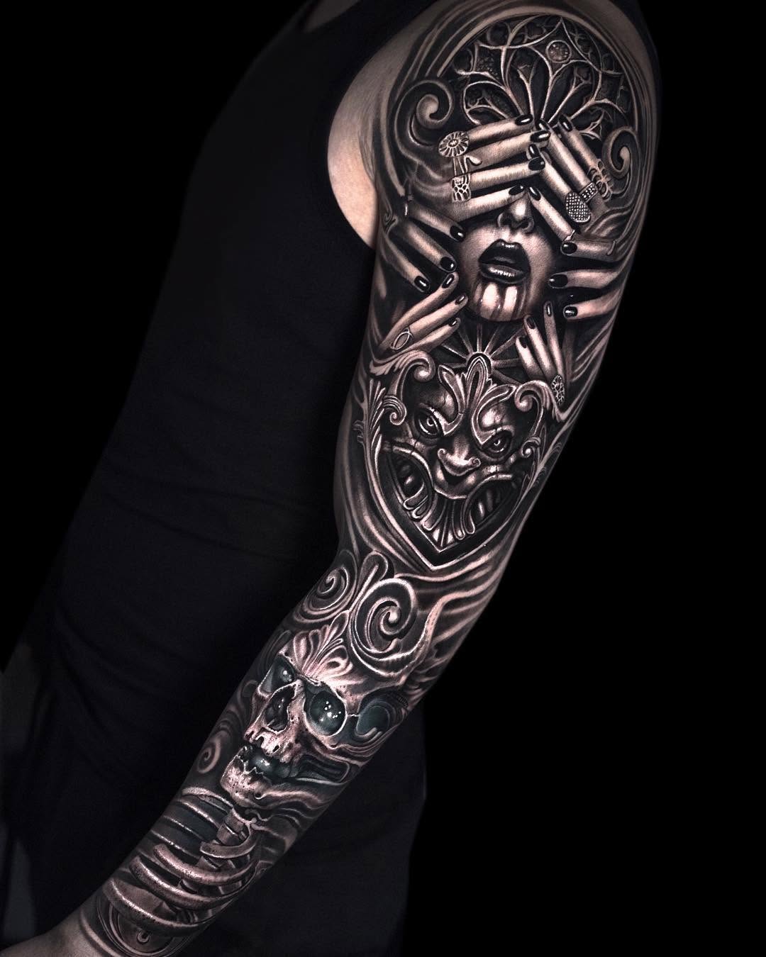 Tattoo by @mumia916 — realism, black_and_grey