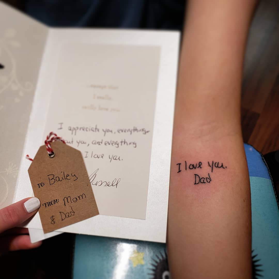 Tattoo by @inked_cupcake_tattooer — lettering_script