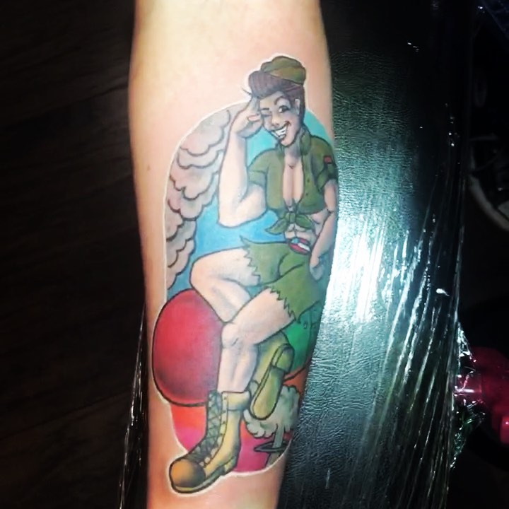 Tattoo by @theunquestionable — american_traditional