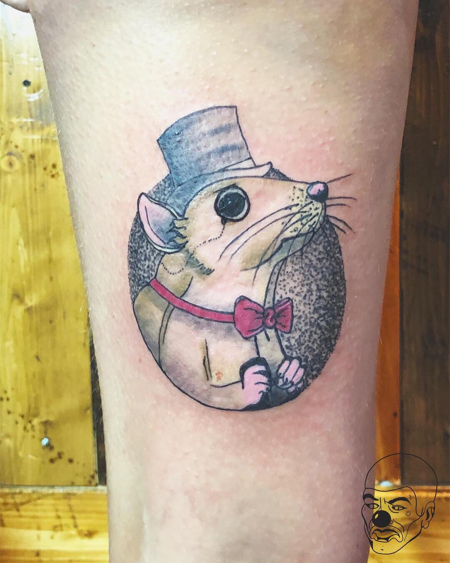 Hamster realism tattoo on the forearm by πππ πππππππ