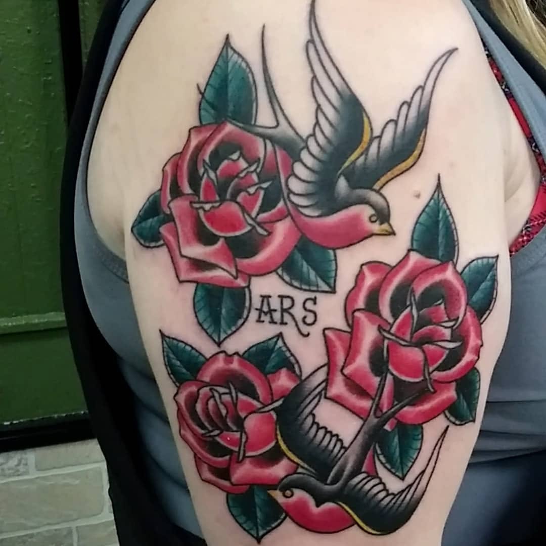 Tattoo by @dorroughtattooer — american_traditional