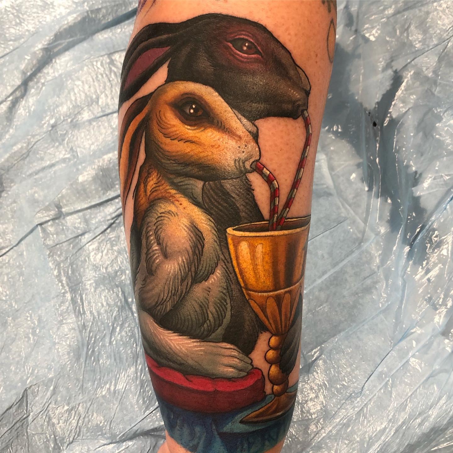 Tattoo by @erinchancetattoo — realism