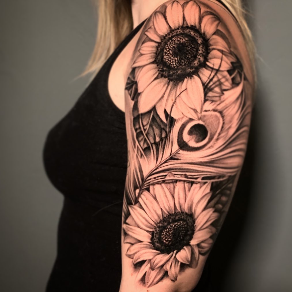 Tattoo by @nestormurrayart — realism, black_and_grey