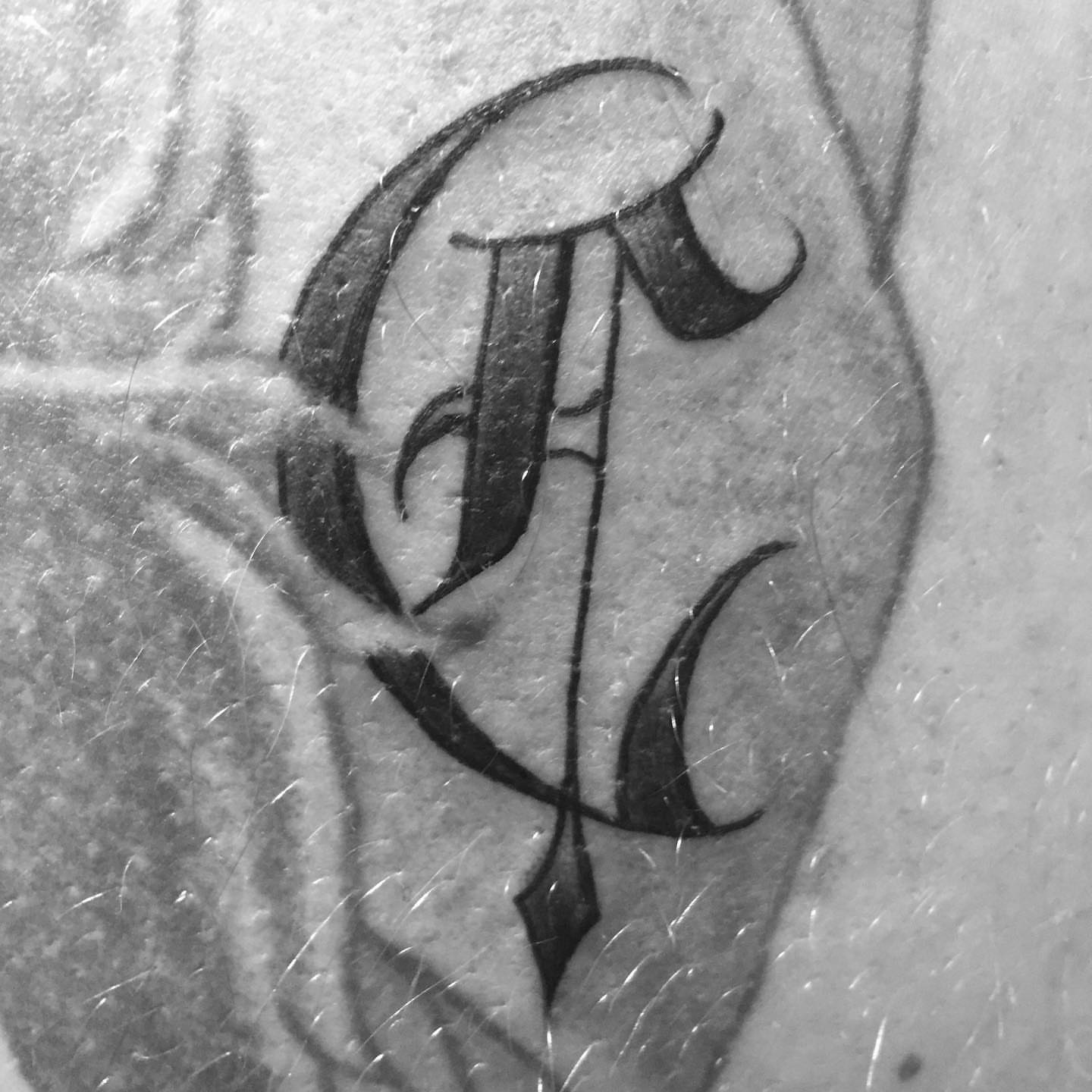 Tattoo by @jokertattoos — black_and_grey