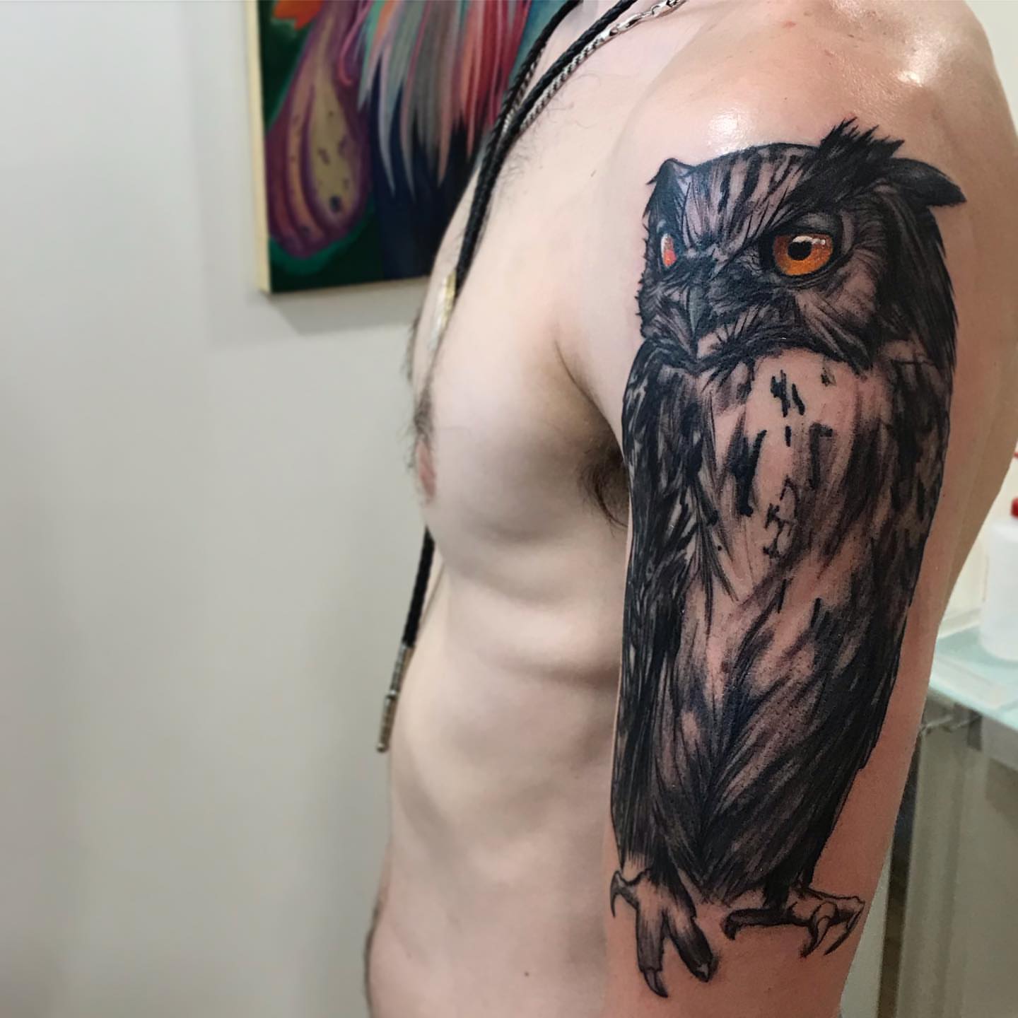 Tattoo by @sv3ink — realism, dark_realism