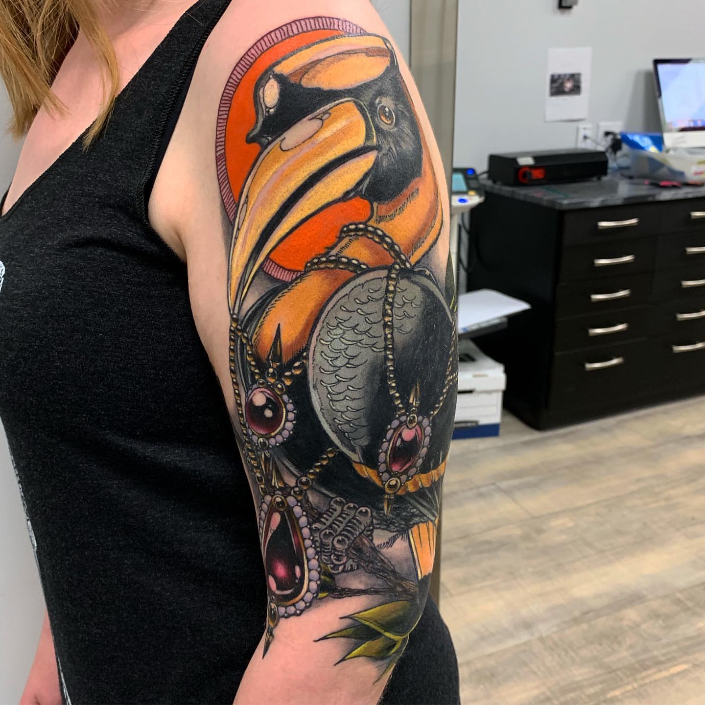 Tattoo by @fabianbaigueratattoo — american_traditional, realism