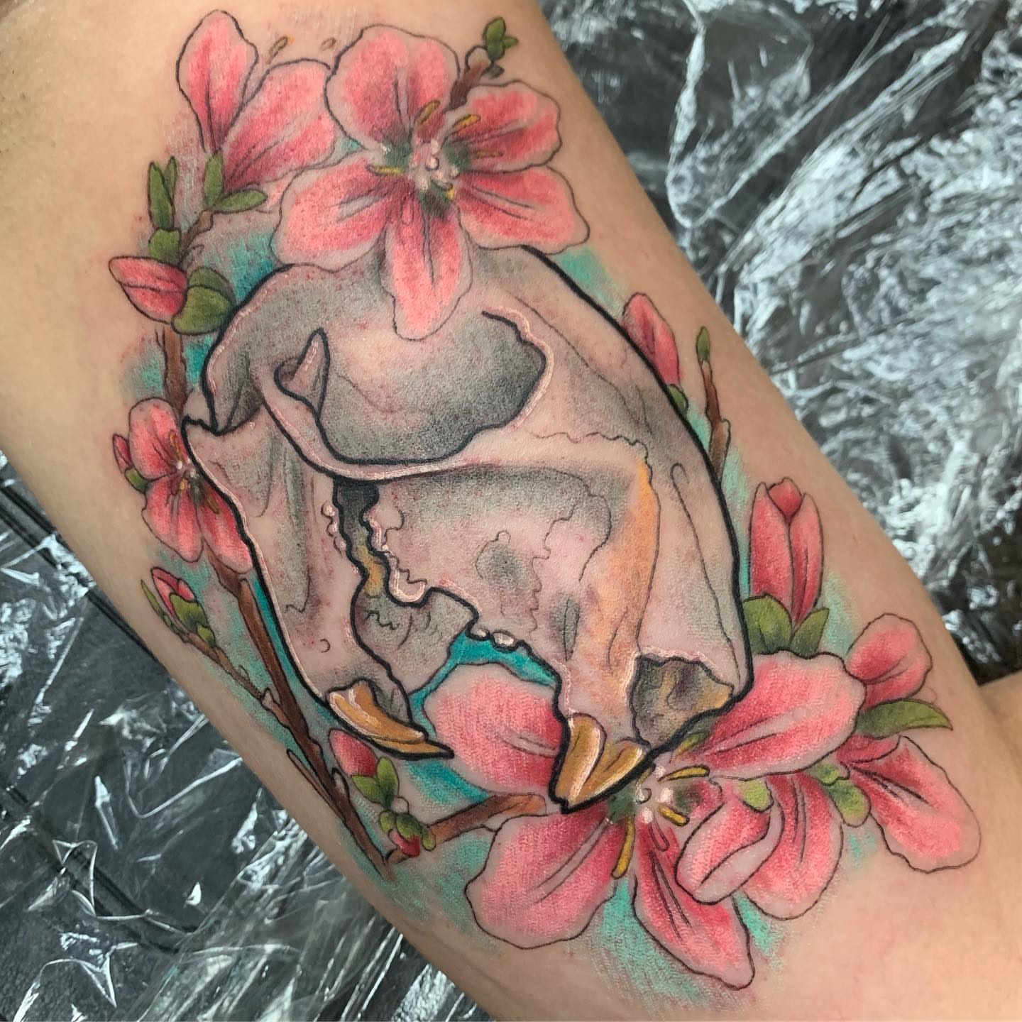 Tattoo by @erickcampion — watercolor, realism