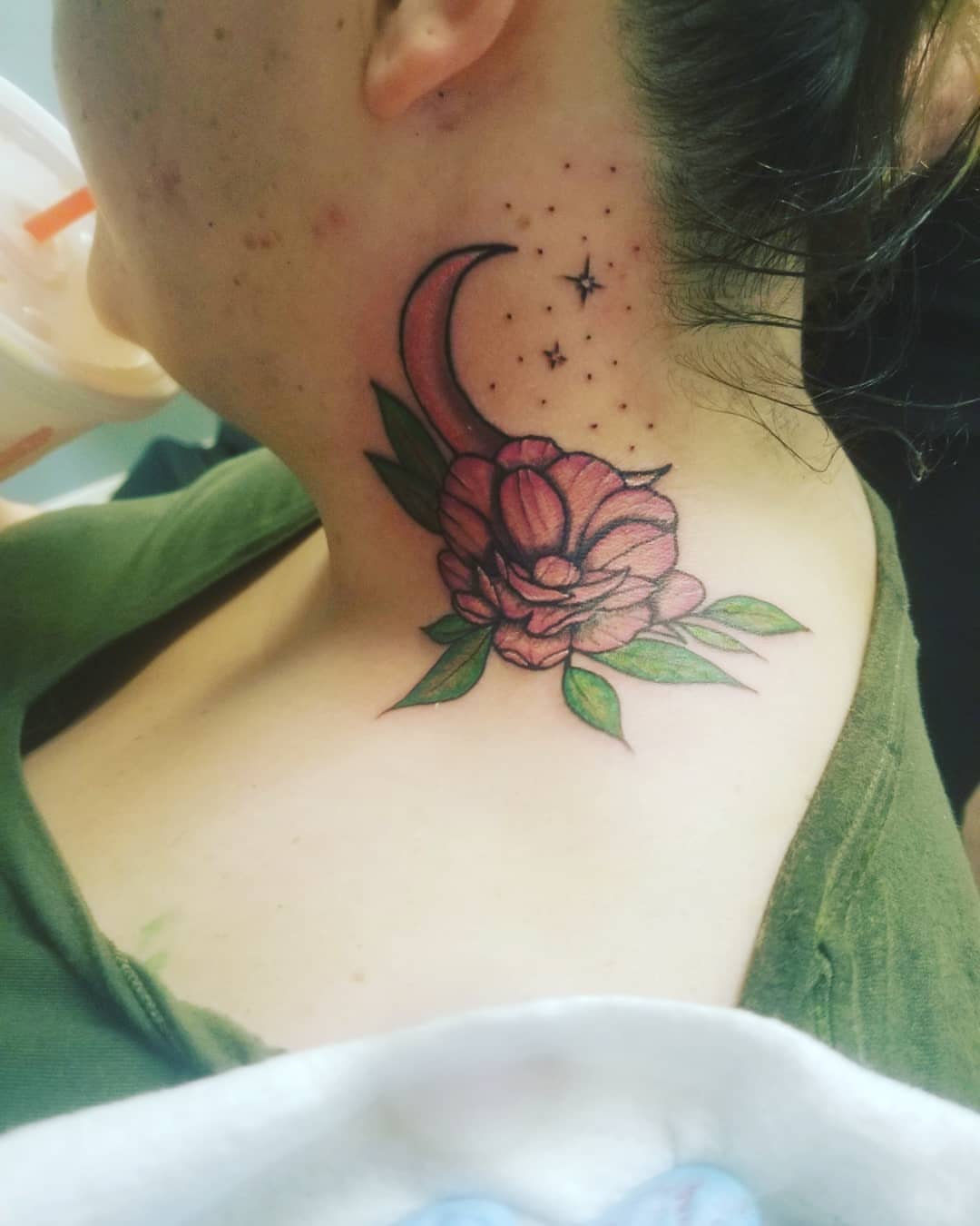 Tattoo by @a_a_ron_tattoos — dotwork