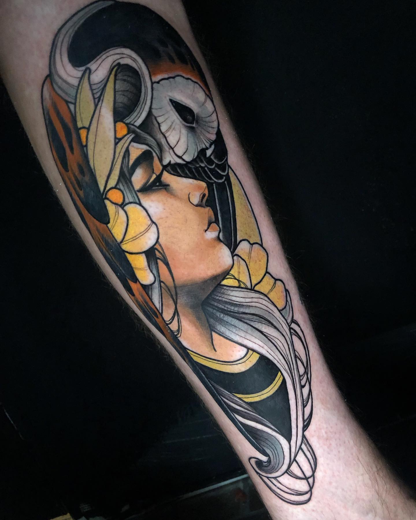 Tattoo by @danielsbauti — american_traditional, illustrative