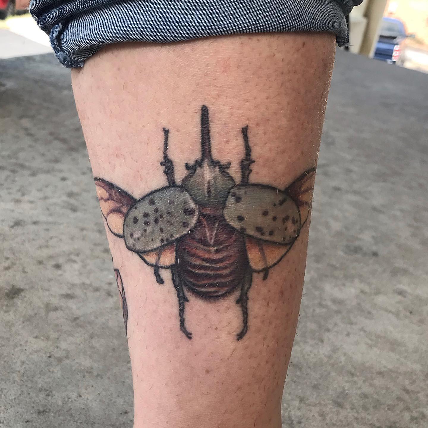 Tattoo by @emlectric_ — realism