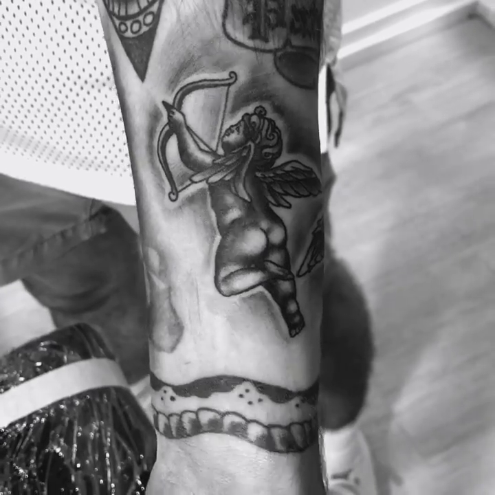 Tattoo by @lewylew_tattoo — black_and_grey, realism