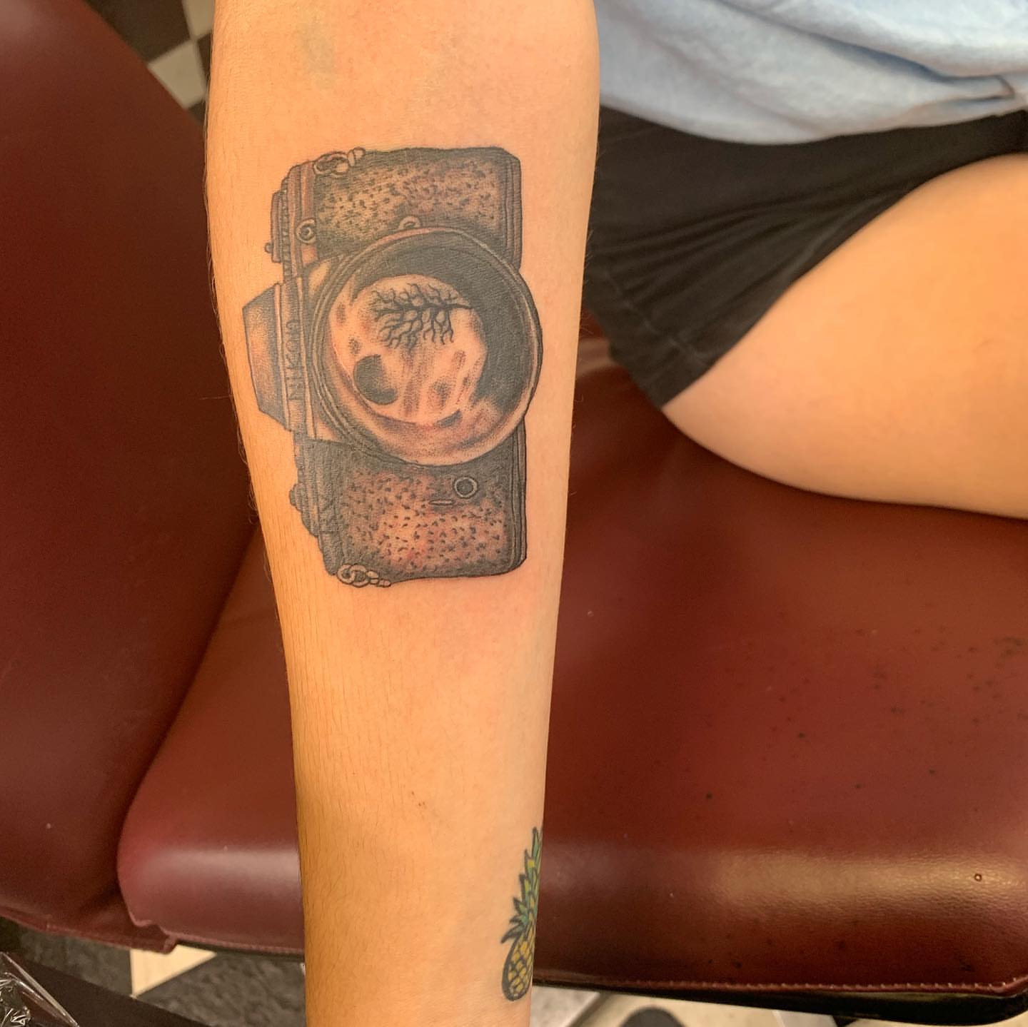 Tattoo by @lulutatt2s — black_and_grey