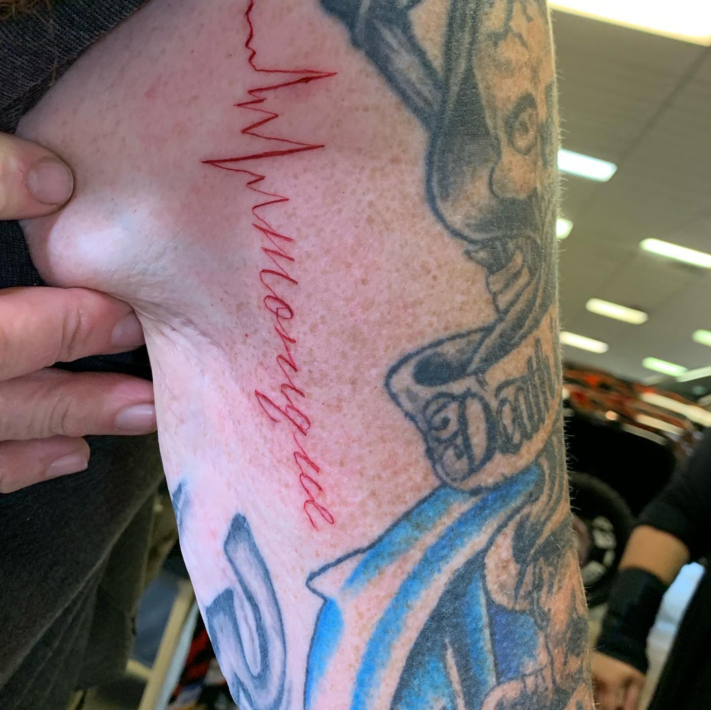 Tattoo by @lulutatt2s — lettering_script