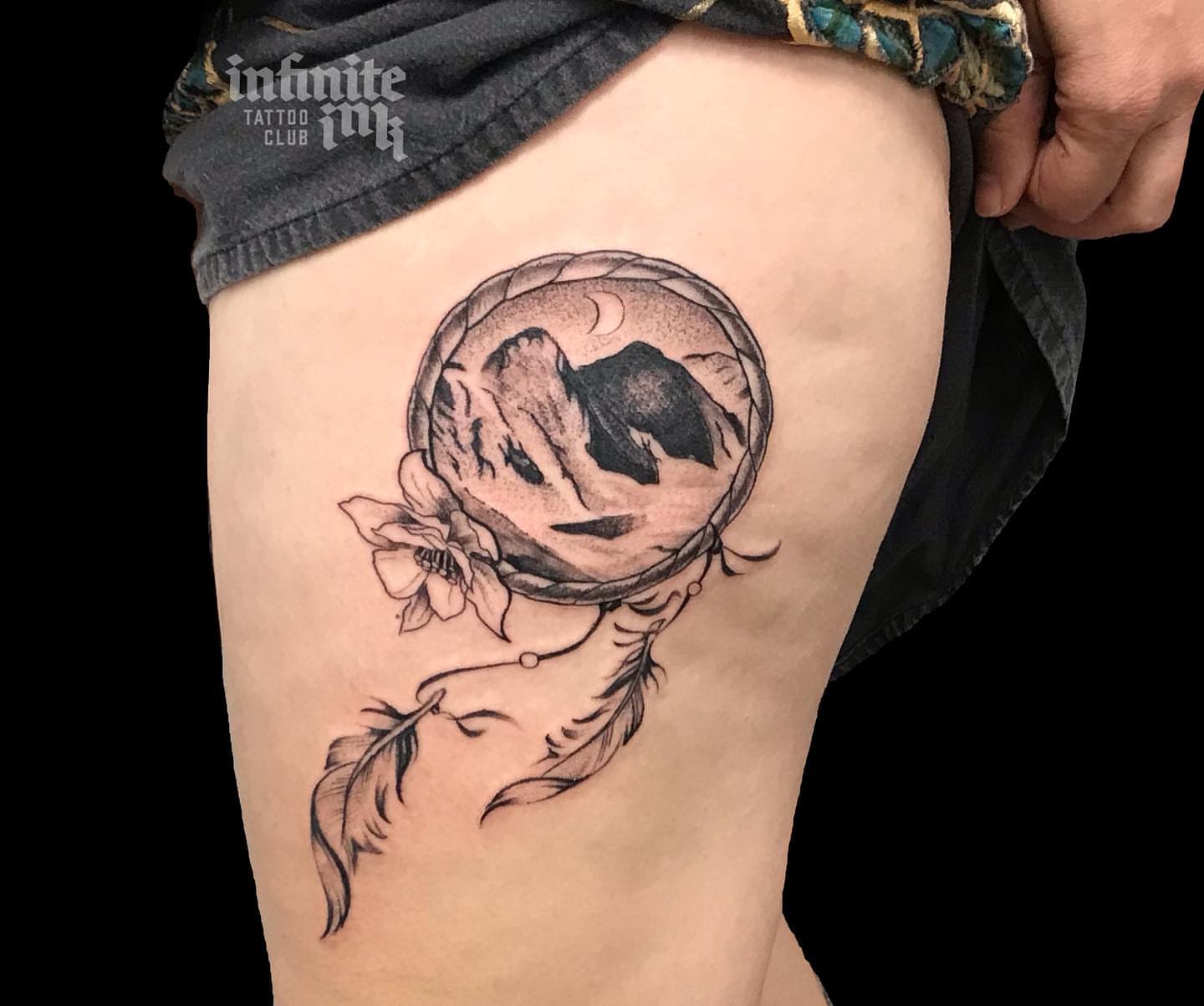 Tattoo by @infiniteink_tattoocollective — black_and_grey, realism