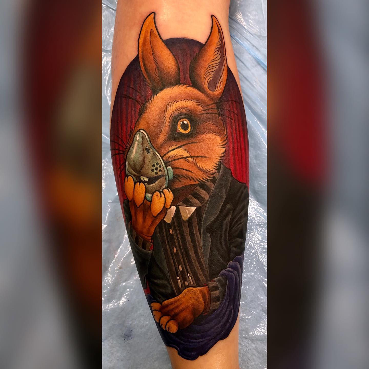 Tattoo by @erinchancetattoo — realism, dark_realism