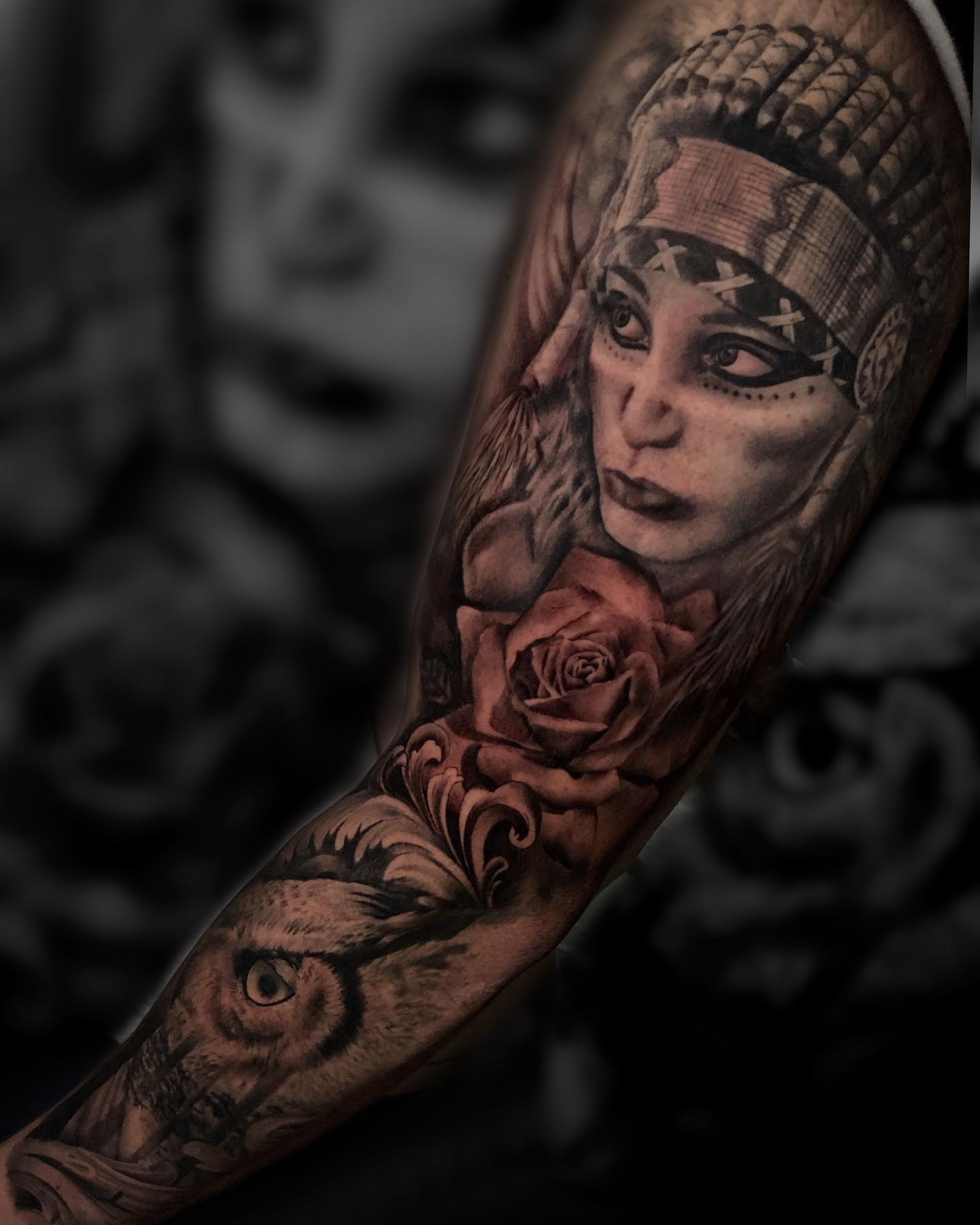 Tattoo by @dalton_king_tattoos β realism, dark_realism