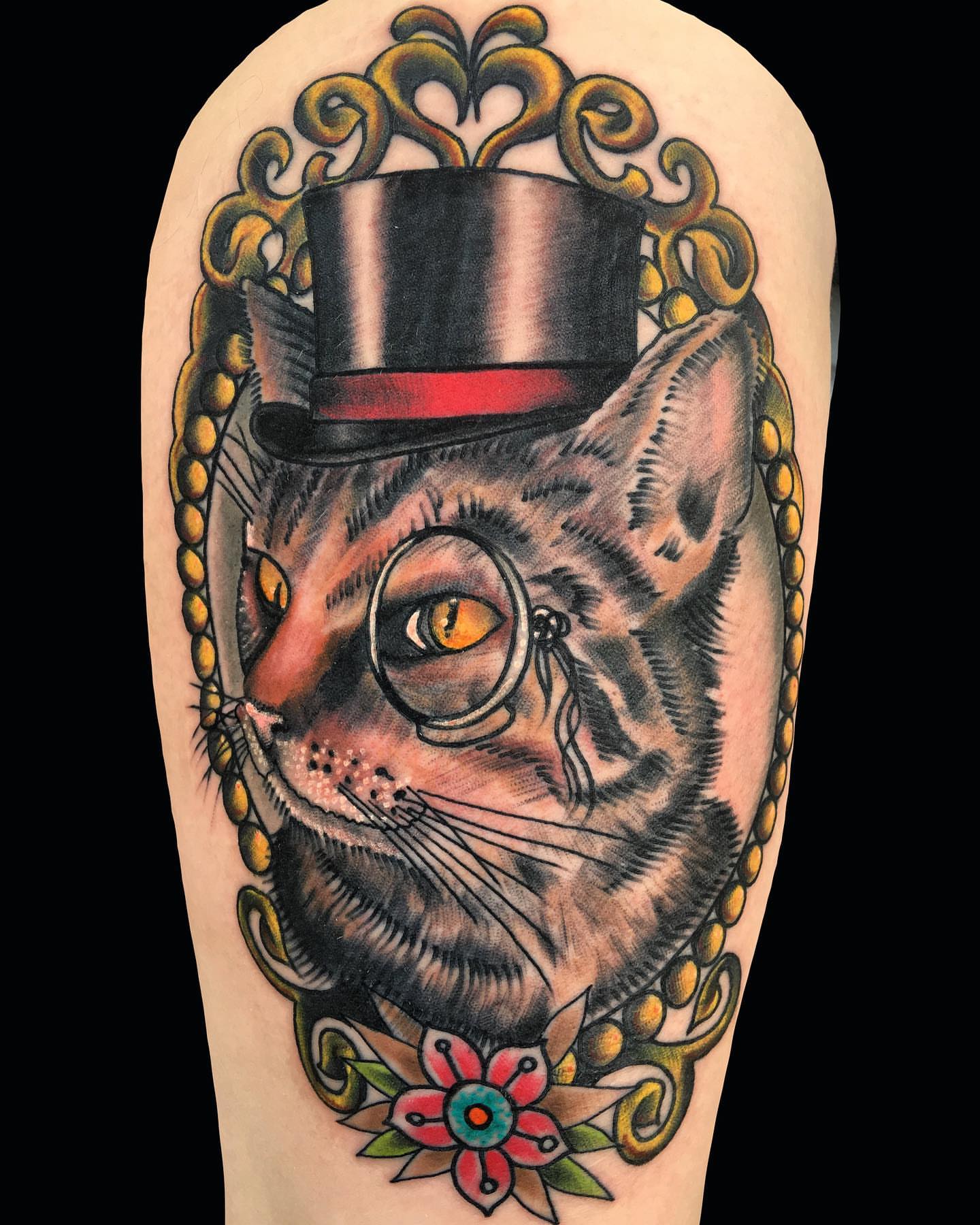 Tattoo by @chrisstuckertattoos — american_traditional, realism