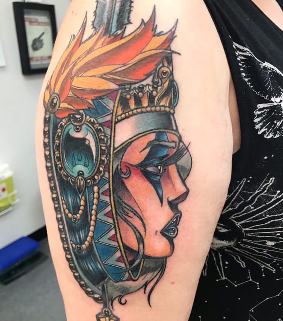 Tattoo by @fabianbaigueratattoo — realism, dotwork
