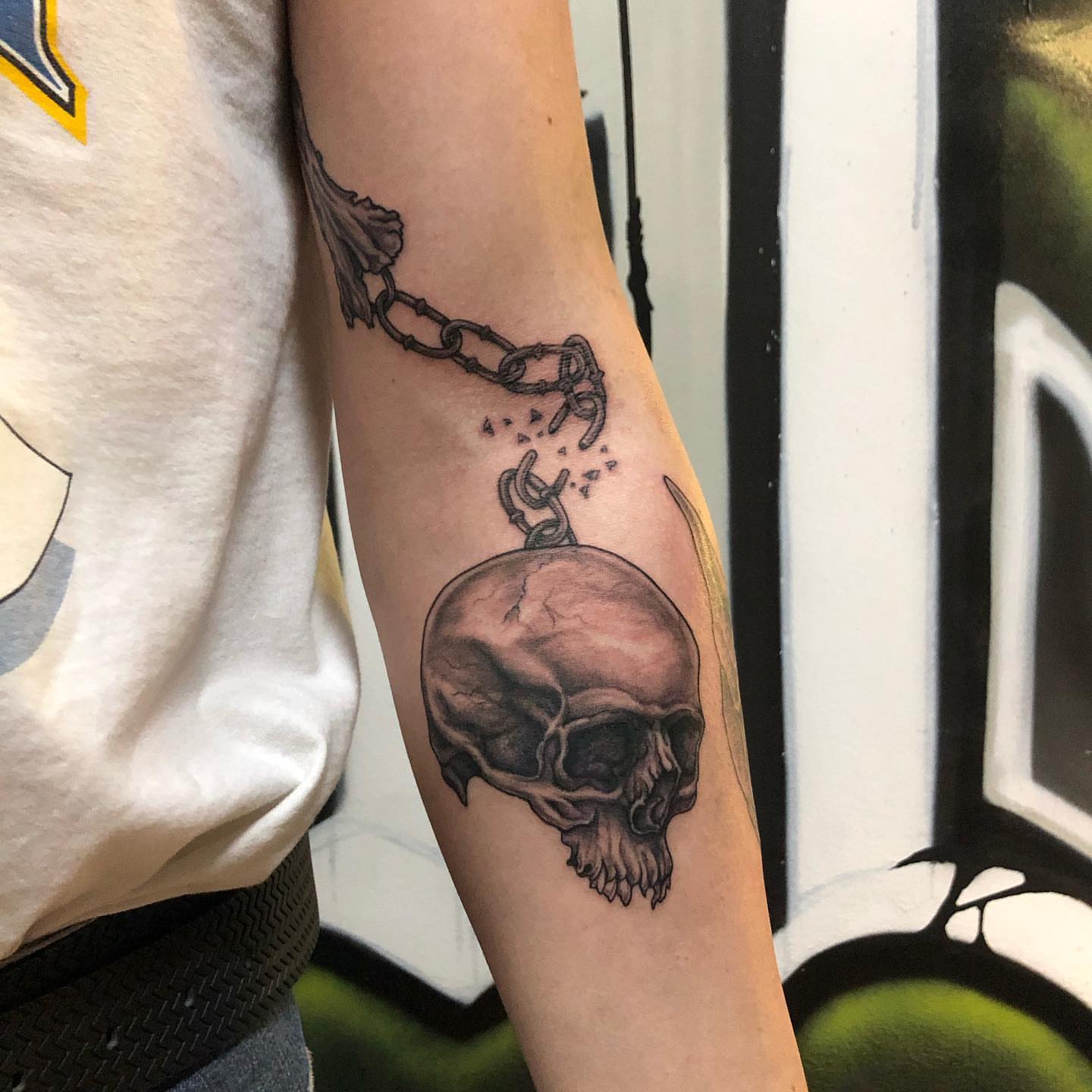 Tattoo by @artemulv — black_and_grey, realism