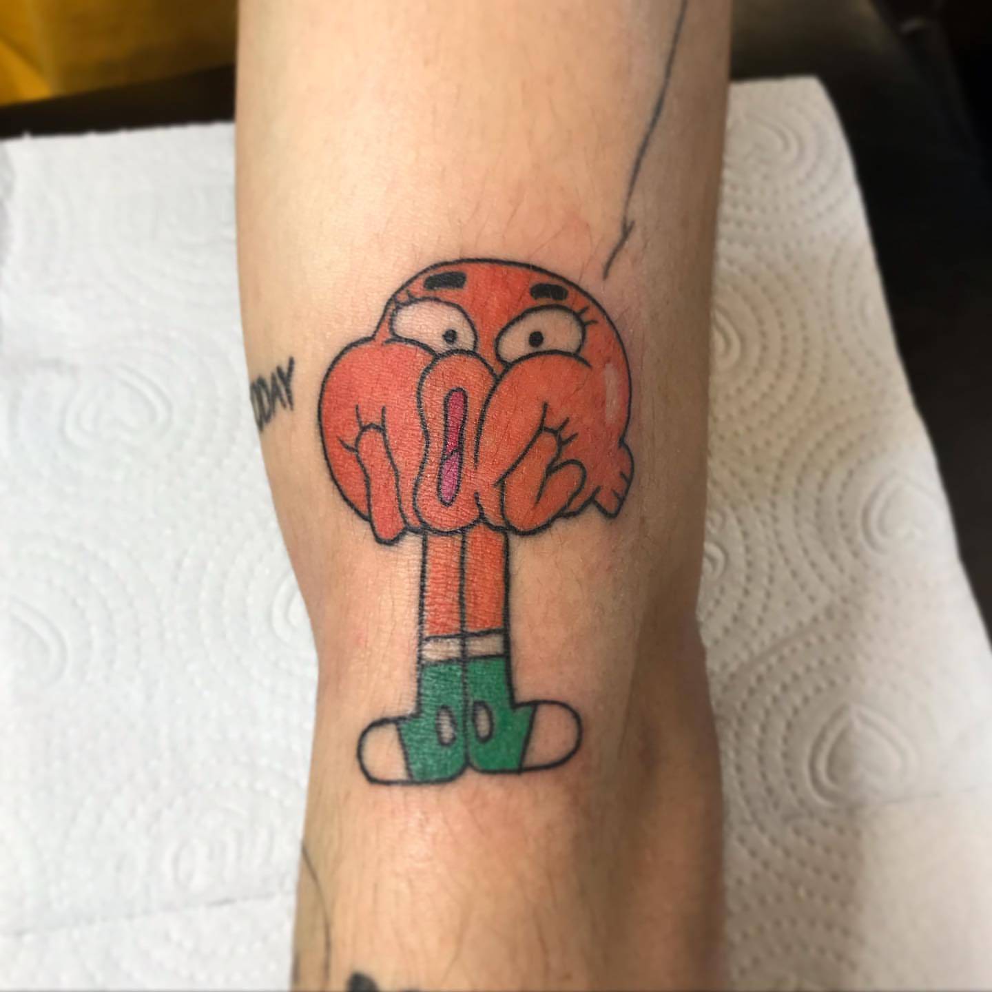 Garfield new school tattoo on the forearm by PrimaTa’ttoo_021