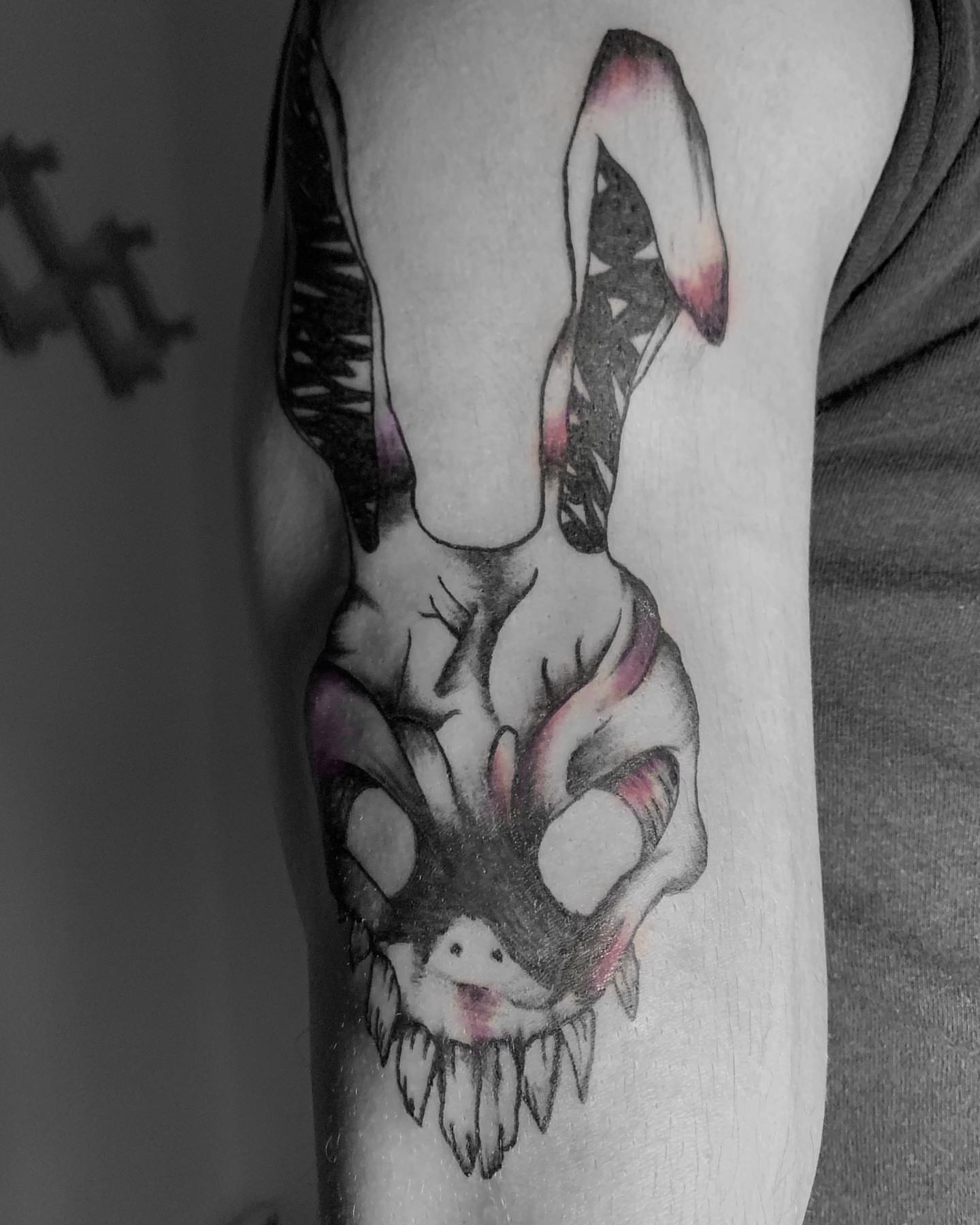 Tattoo by @sabrina_tattoos_ — black_and_grey