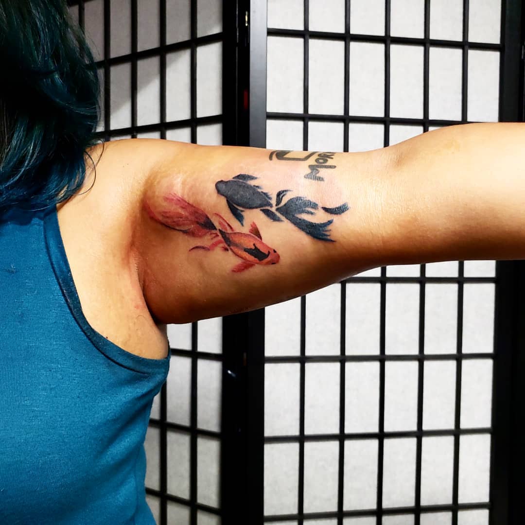 Tattoo by @eddy_tinta — watercolor