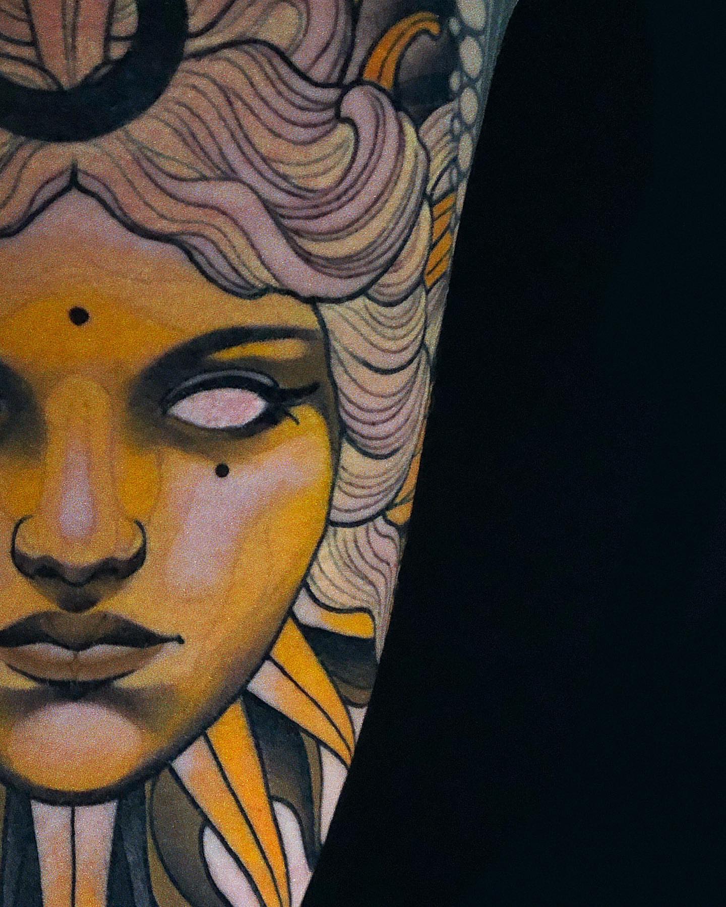 Tattoo by @danielsbauti — neo_traditional, dotwork