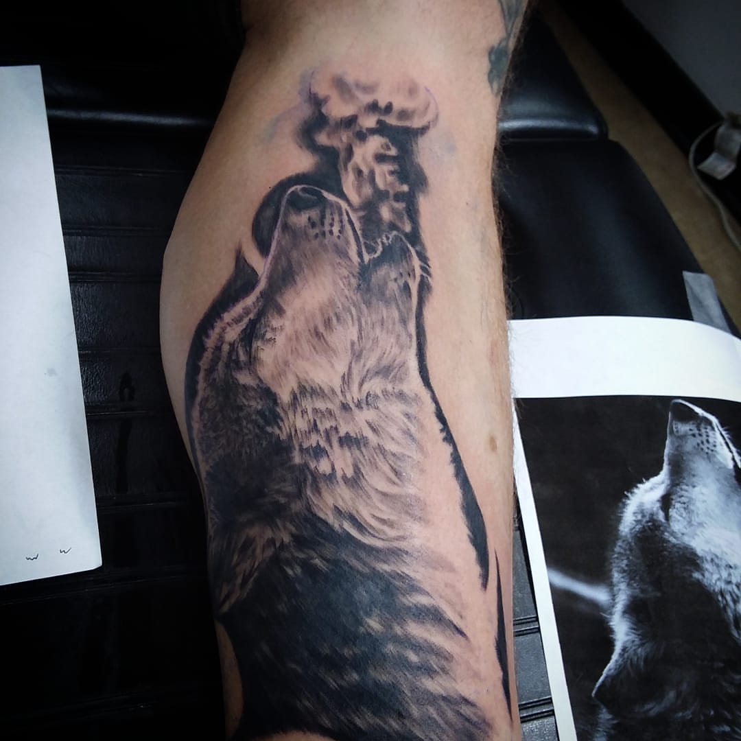 Tattoo by @templ5 — black_and_grey, realism