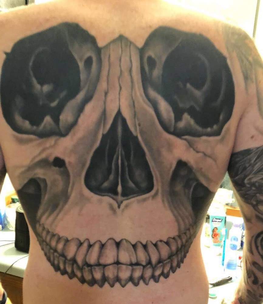 Tattoo by @mrlanecollins — realism, black_and_grey