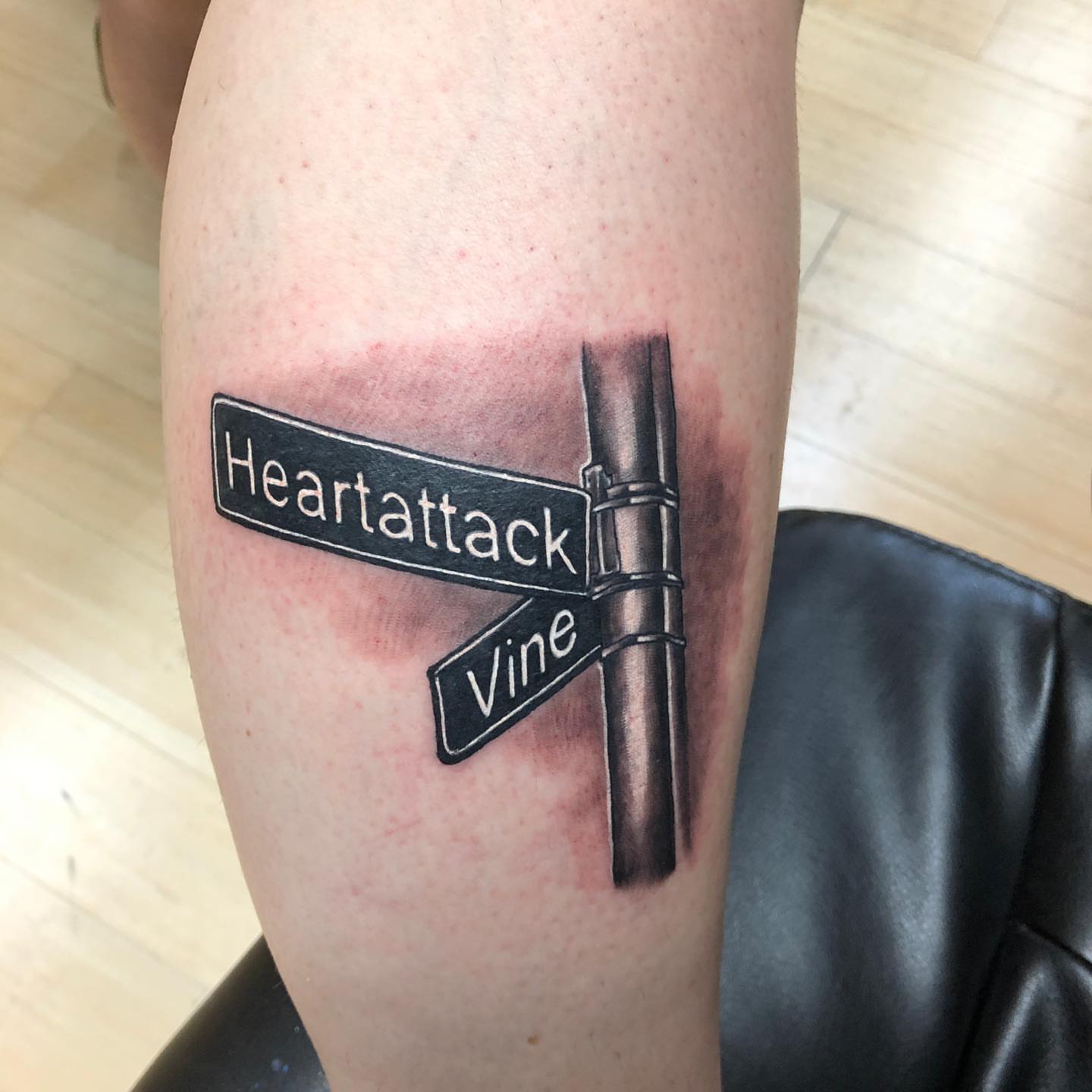 Tattoo by @ostattoo — black_and_grey