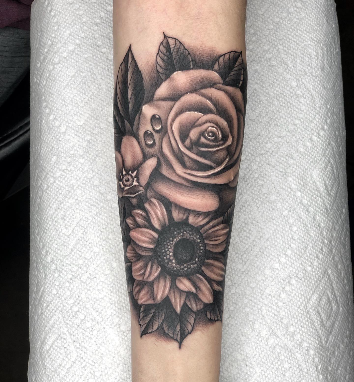 Tattoo by @jettjansky — black_and_grey, realism