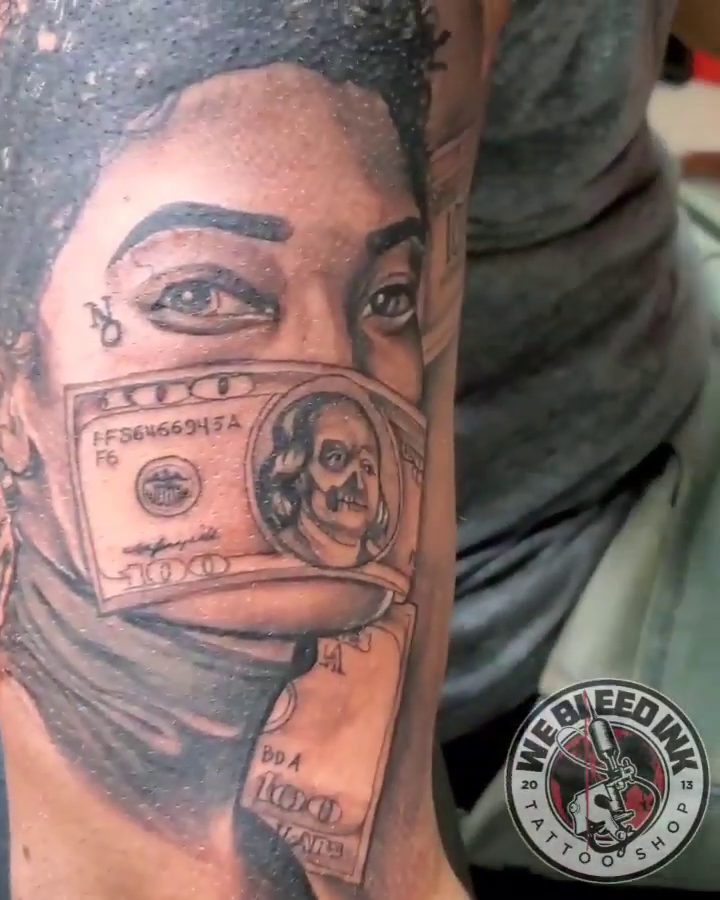 Tattoo by @v.tattooz — realism, black_and_grey