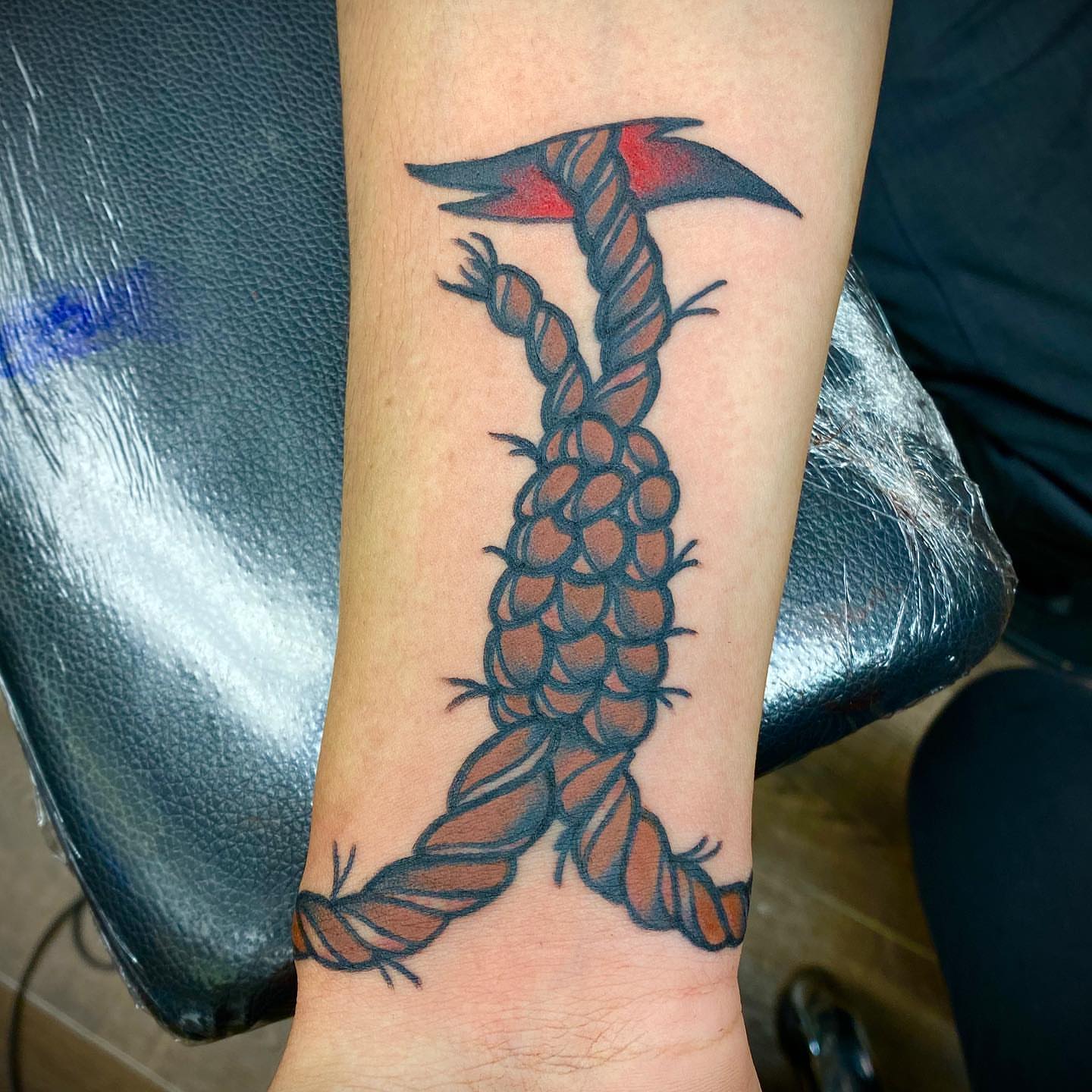 Tattoo by @crust_king — american_traditional