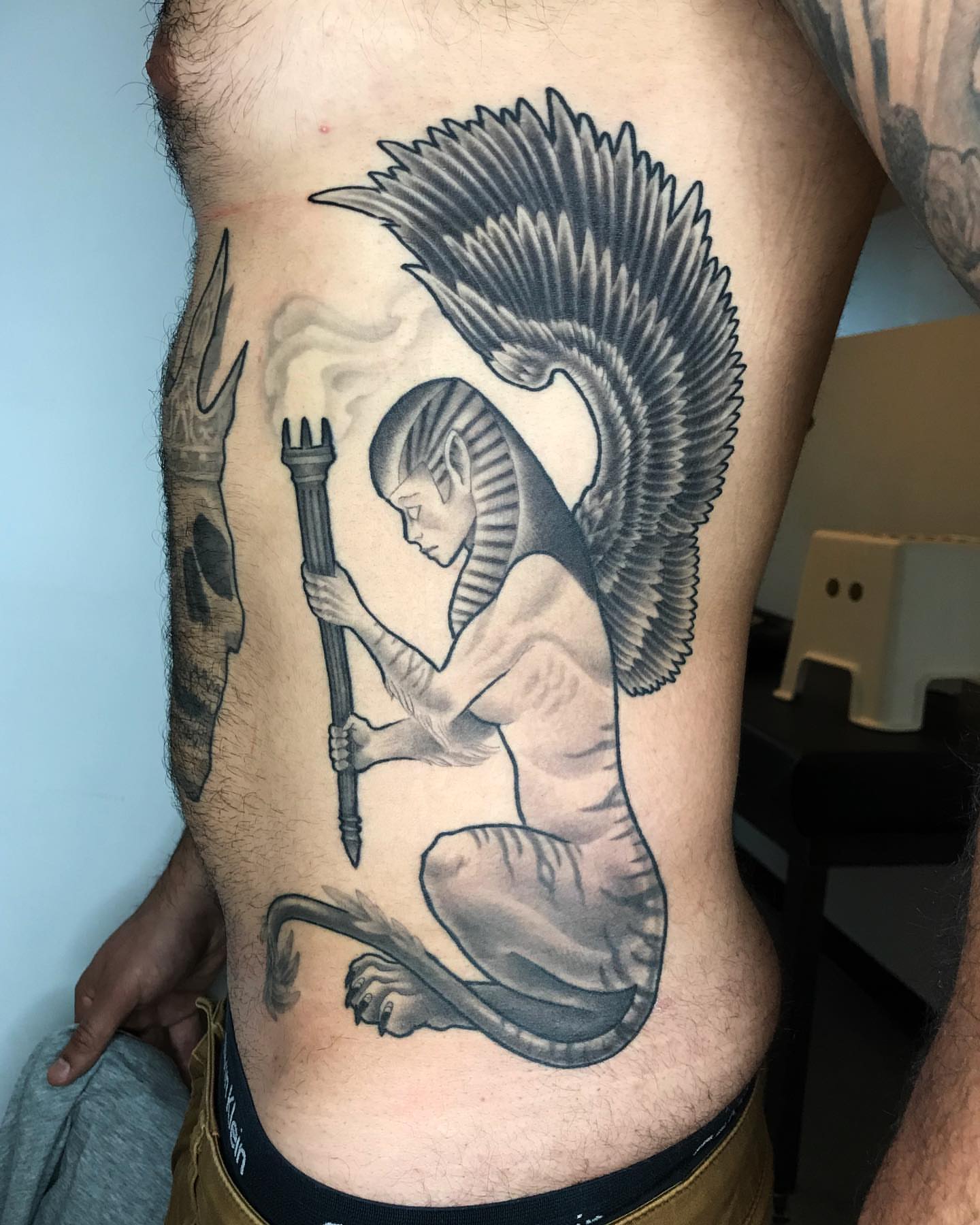 Tattoo by @imperialtattoo — black_and_grey
