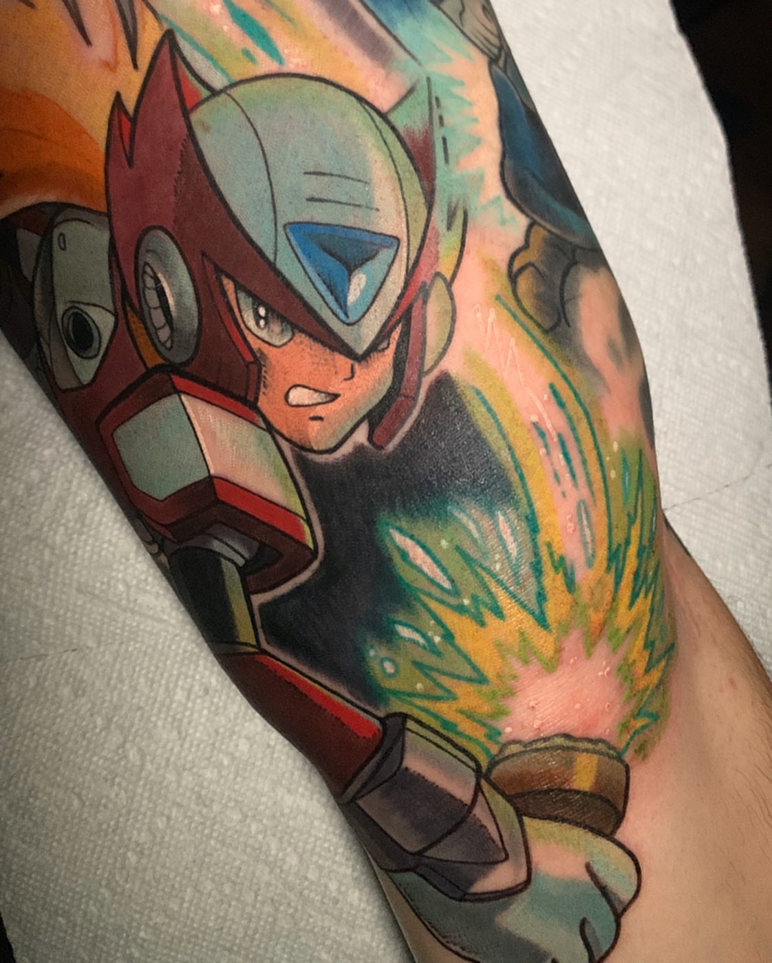 Tattoo by @karaxklenk — anime