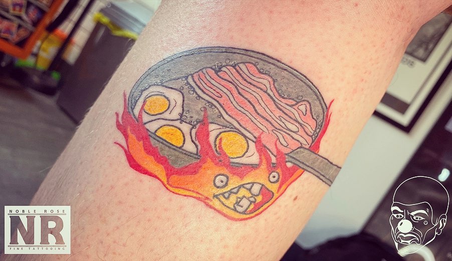 Ramen dotwork tattoo on the forearm by πππ πππππππ