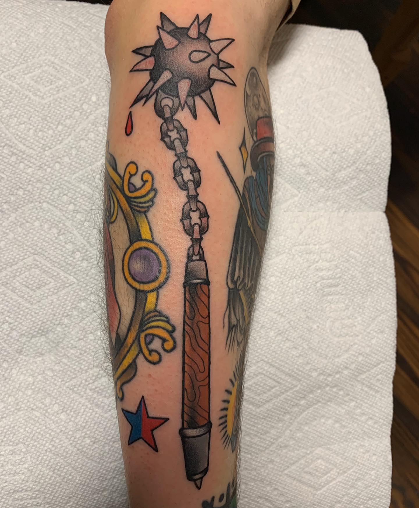 Tattoo by @_tattoosbyshon_ — new_school
