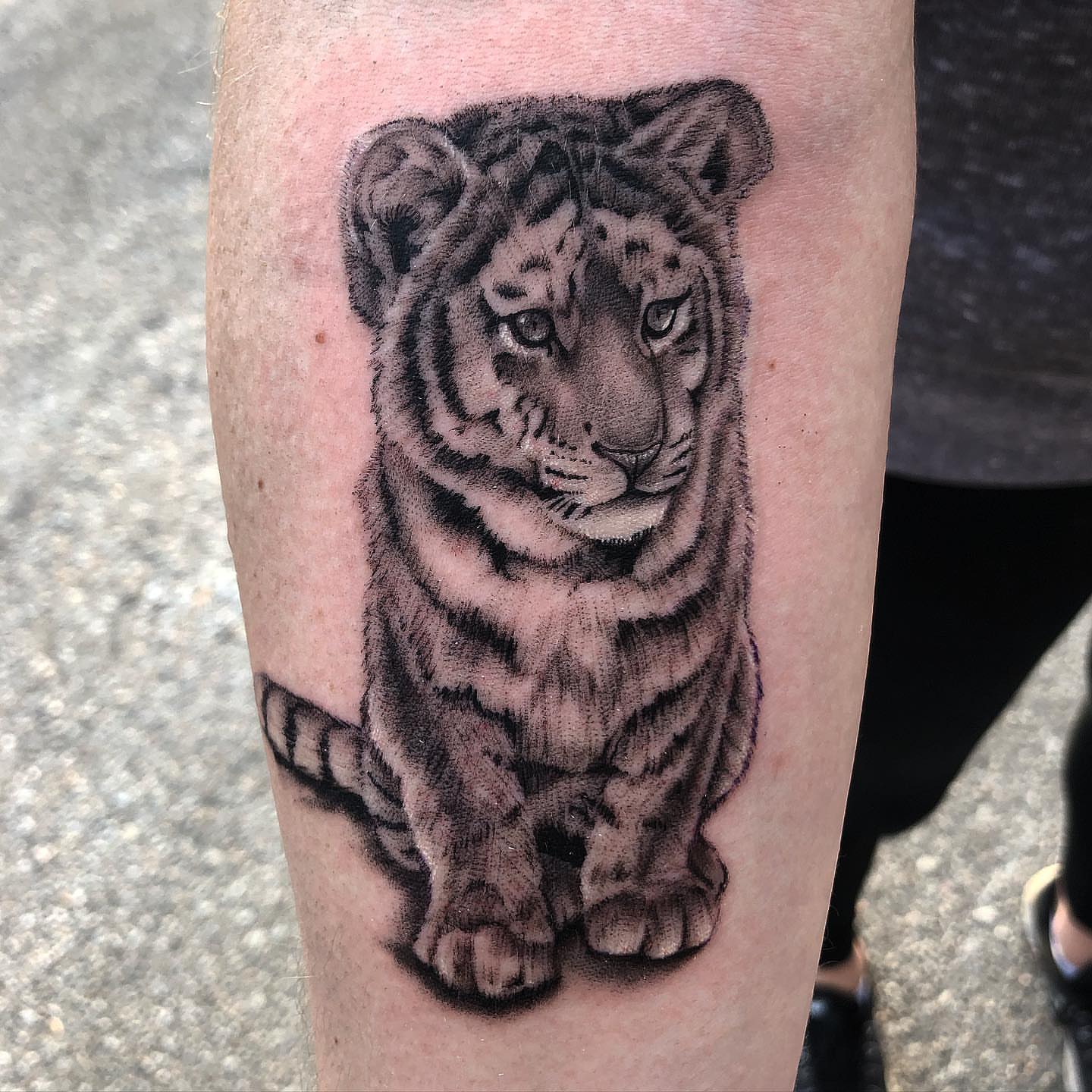 Tattoo by @justintattooart — realism