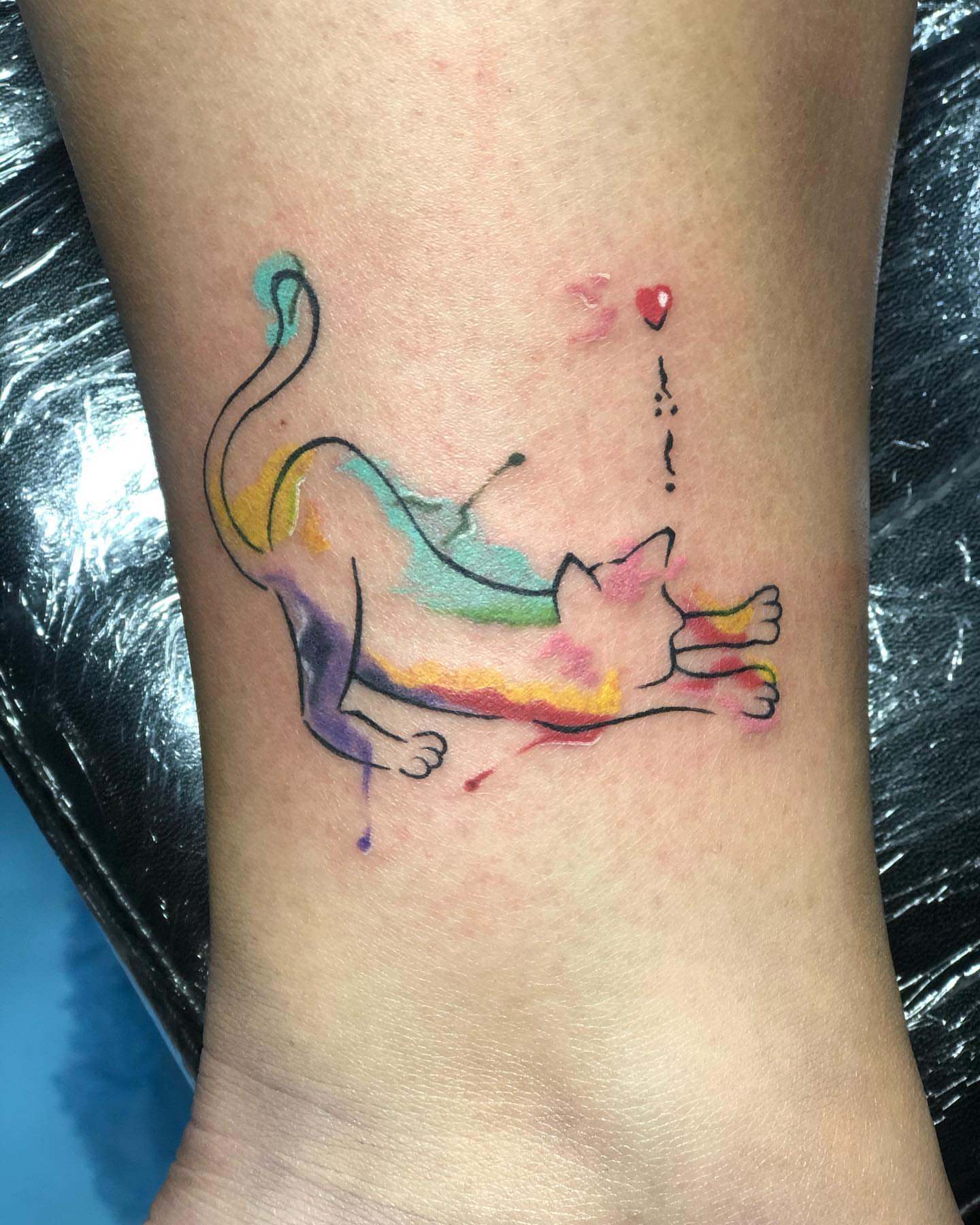 Tattoo by @doriink — watercolor