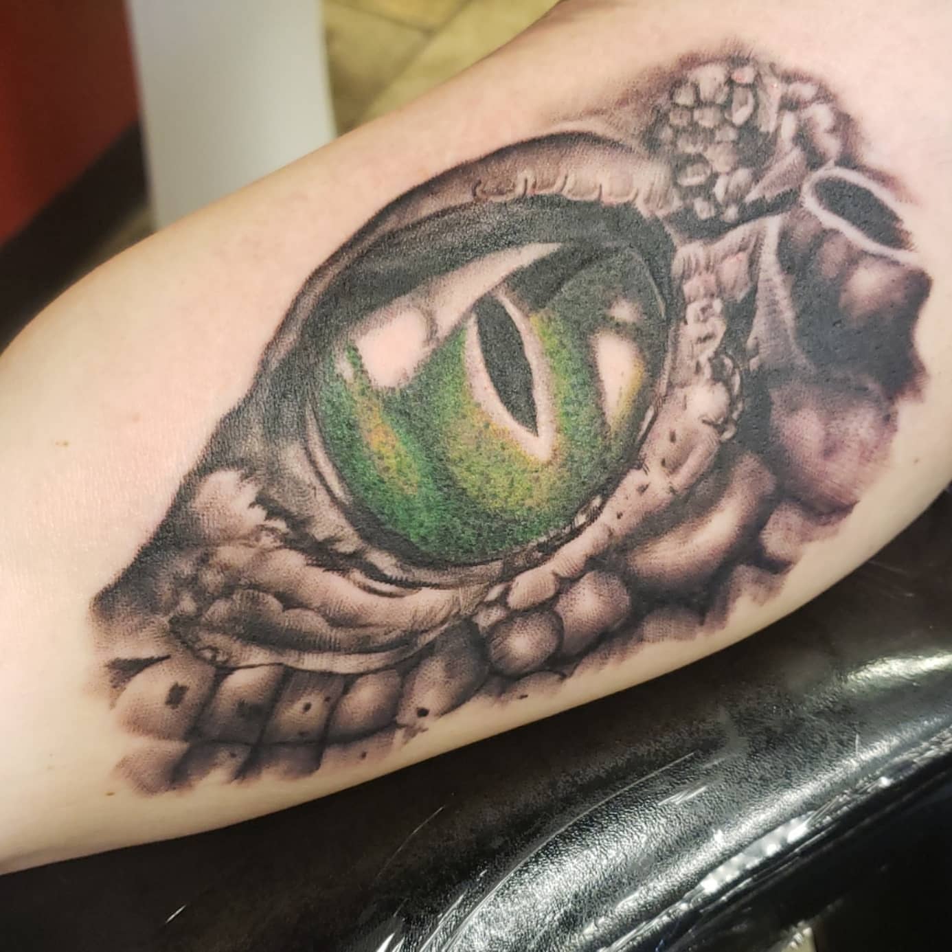 Tattoo by @7jynx13 — realism, dark_realism