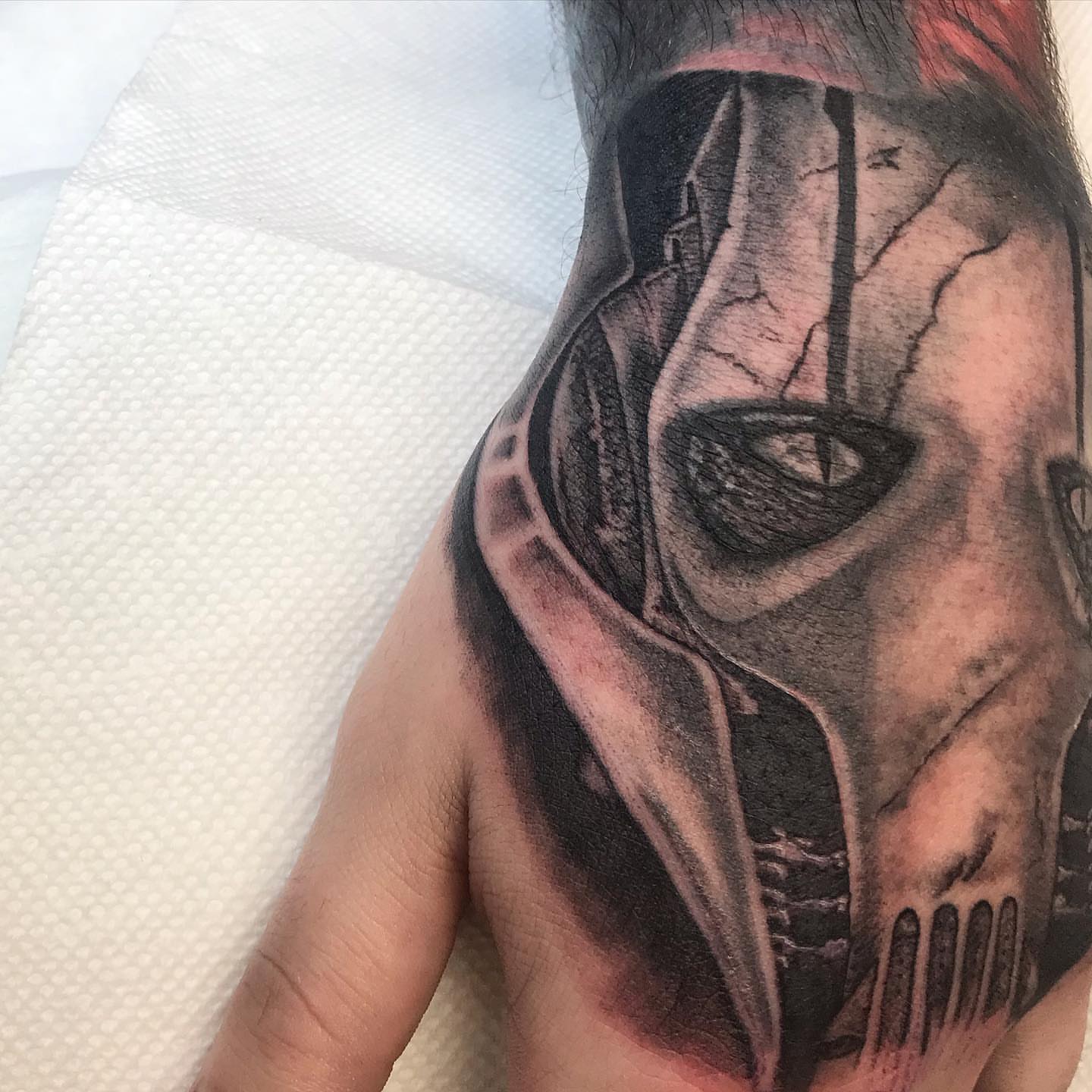 Tattoo by @rae__bies — dark_realism