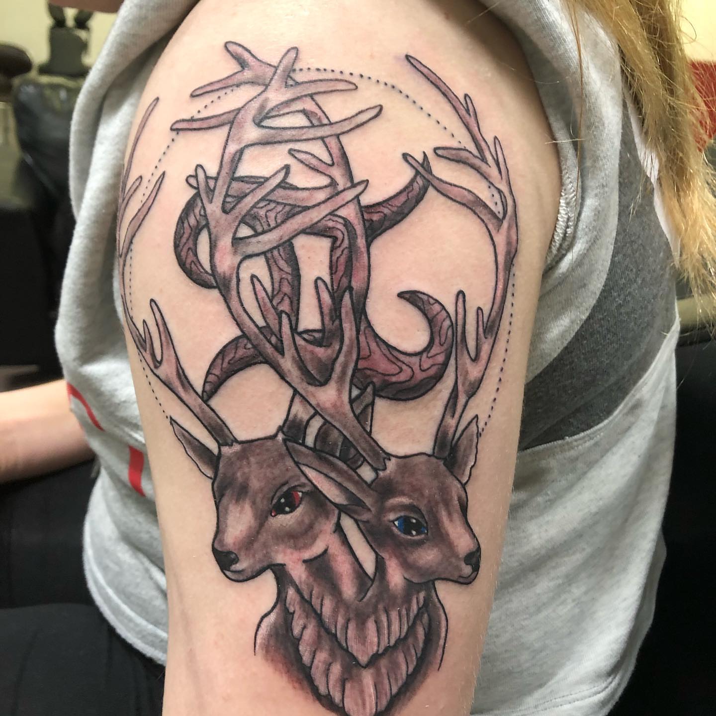 Tattoo by @forestnotttattoo — realism, black_and_grey