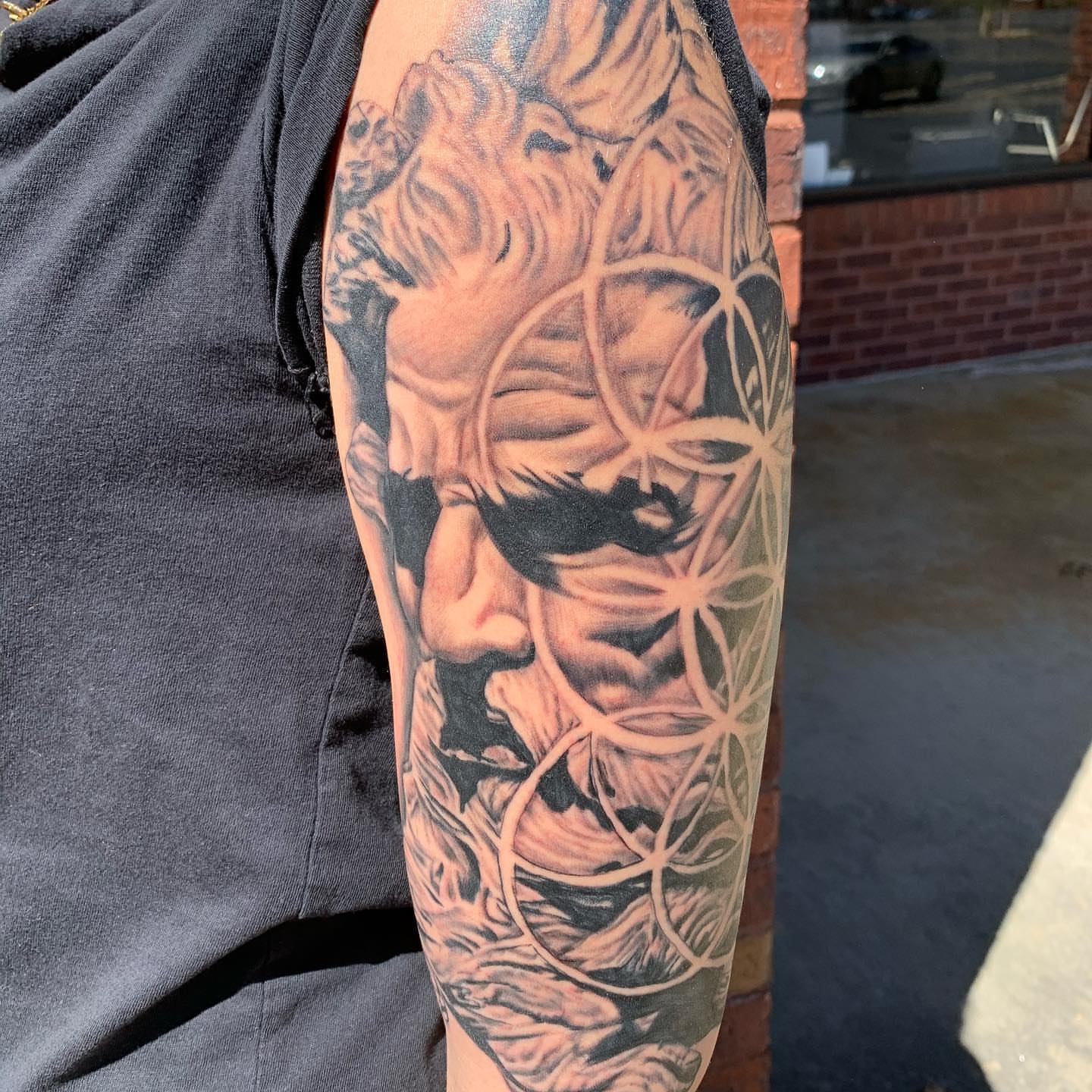 Tattoo by @inkmeupt — realism, black_and_grey