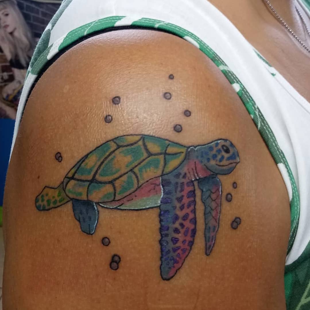 Tattoo by @aartaccenttat2 — dotwork