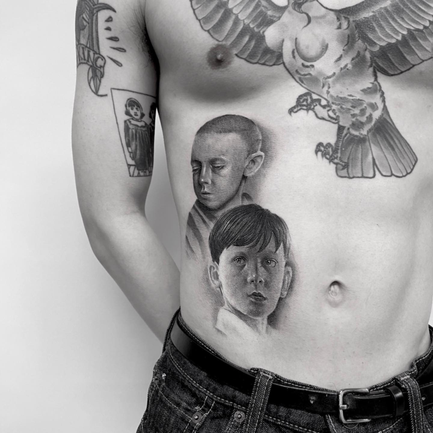 Tattoo by @digo_tattooer — realism, black_and_grey