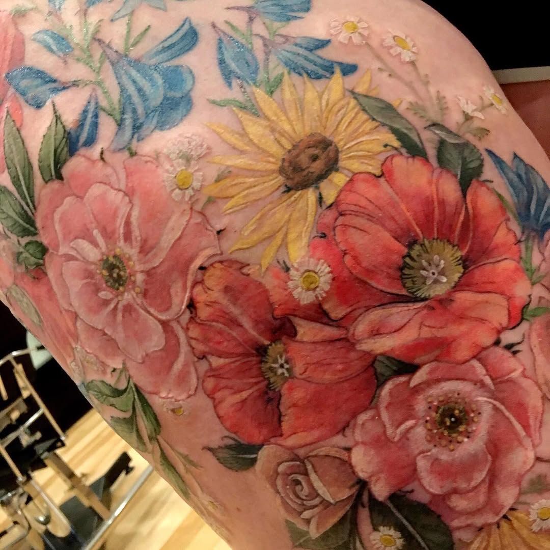 Tattoo by @zen_dictator — realism, watercolor