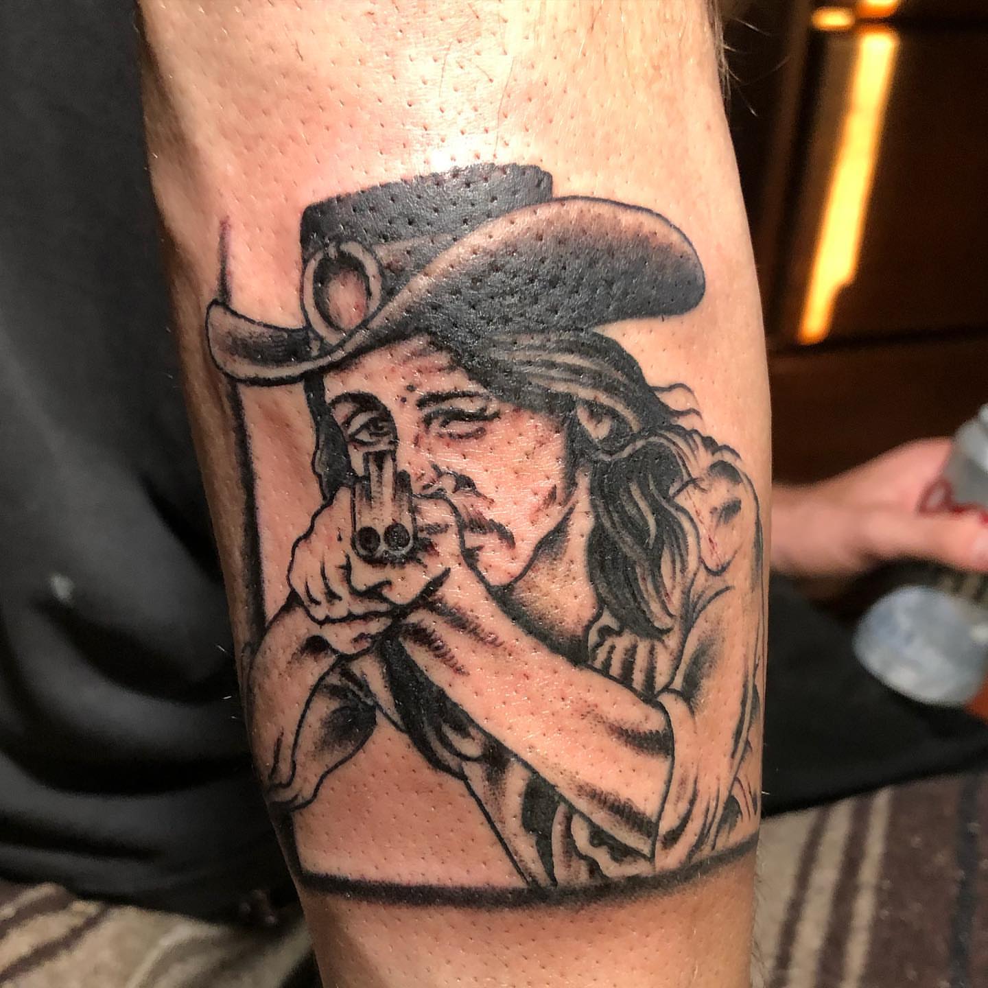 Tattoo by @milford13 — american_traditional, black_and_grey