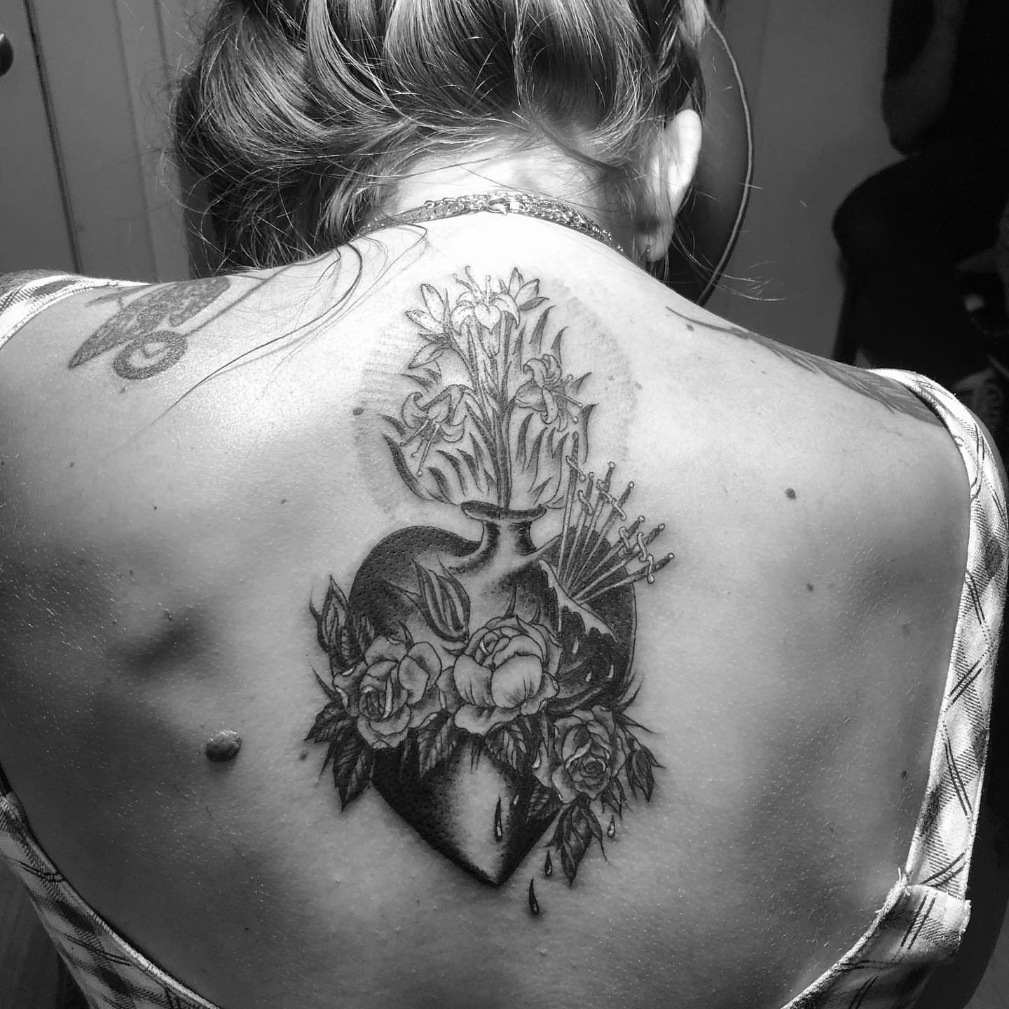 Tattoo by @milford13 — black_and_grey